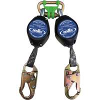 Self Retracting Lanyard with Composite Housing, 7', Web, Swivel Meunier Outillage Industriel