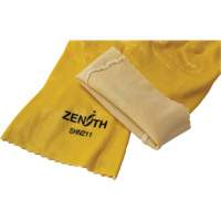 Rough-Finish Chemical-Resistant Gloves, Size 9, 12" L, PVC, Interlock Inner Lining, 47-mil Meunier Outillage Industriel