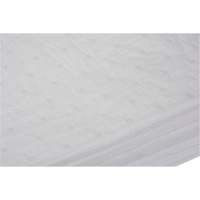 Bonded Sorbent Pad, Oil Only, 15" x 19", 10 gal. Absorbancy Meunier Outillage Industriel