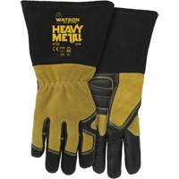 Gants de soudage MIG/&eacute;lectrode 2782 Fired Up pour femmes, Cuir fleur de vache, Taille Petit Meunier Outillage Industriel