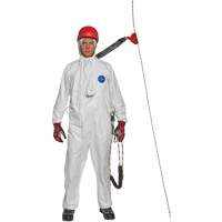 Harness-Compatible Disposable Coverall, Small, White, Tyvek&reg; 500 Meunier Outillage Industriel