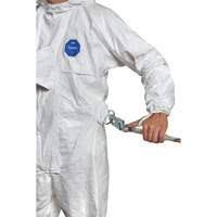 Harness-Compatible Disposable Coverall, Small, White, Tyvek&reg; 500 Meunier Outillage Industriel