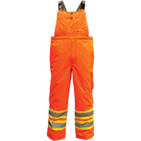 6450PO Freezer 300D Trilobal Overalls, Polyester, Small, High Visibility Orange Meunier Outillage Industriel