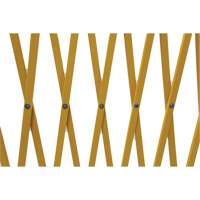 Expandable Barrier, 84" H x 20' L, Yellow Meunier Outillage Industriel