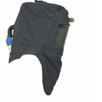 Cagoule de protection contre l'arc &eacute;lectrique TCG, Noir, 40 cal/cm², ANSI Z87.1/ASTM F1506/ASTM F1959/ASTM F2178/R&eacute;pond ou surpasse la norme CSA Z462/NFPA 70E, 4 Arc &eacute;lectrique EPI cat&eacute;gorie niveau Meunier Outillage Industriel