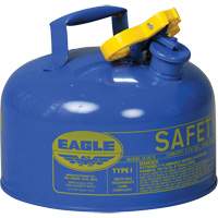 Safety Can for Kerosene, Type I, Galvanized Steel, 2 US gal., Blue, FM Approved/UL/ULC Listed Meunier Outillage Industriel