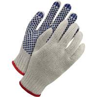 Deny&reg; Poly-Cotton Glove with PVC Dots, Size Small Meunier Outillage Industriel