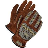 Classic Reverse Grain Driver Gloves, X-Small, Grain Pigskin Palm Meunier Outillage Industriel
