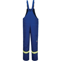 Bizflame&reg; 88/12 Insulated Bib Pants, Cotton/Nylon, Small, Blue Meunier Outillage Industriel