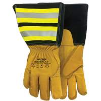 Powerline Water-Resistant Gloves, Leather, Medium Meunier Outillage Industriel