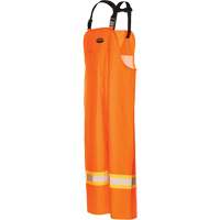 R805 Hurricane Bib Pants, Small, High Visibility Orange Meunier Outillage Industriel
