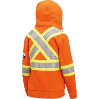 Heavyweight Safety Hoodie, Women's, X-Small, High Visibility Orange Meunier Outillage Industriel
