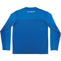 Chill-Its 6689 Cooling Long Sleeve Sun Shirt with UV Protection, Blue, Small Meunier Outillage Industriel