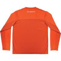 Chill-Its 6689 Cooling Long Sleeve Sun Shirt with UV Protection, Orange, Small Meunier Outillage Industriel