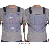 Chill-Its 6210 Phase Change Cooling Vest, One Size, Blue Meunier Outillage Industriel