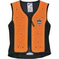 Veste de refroidissement &eacute;vaporatif Chill-Its 6685 avec fermeture &agrave; glissi&egrave;re, Moyen, Orange Meunier Outillage Industriel