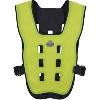 Veste de refroidissement &eacute;vaporatif Chill-Its 6685 avec fermeture &agrave; glissi&egrave;re, T-petit, Jaune lime haute visibilit&eacute; Meunier Outillage Industriel