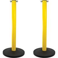 Industrial Stanchion, 37" High, Yellow Meunier Outillage Industriel