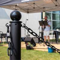 Plastic Barrier Chain, Green Meunier Outillage Industriel