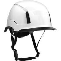 Bordure &eacute;troite compl&egrave;te &agrave; agrafe pour casque d'alpiniste RZRBack, blanc Meunier Outillage Industriel