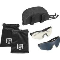 MY6 Safety Glasse Eyeshield Kit, Clear/Smoke Lens, Anti-Fog/Anti-Scratch, ANSI Z87+ Meunier Outillage Industriel