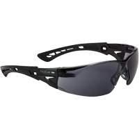 Rush+ BSSI Safety Glasses, Smoke/Grey Lens, Anti-Fog/Anti-Scratch, ANSI Z87+ Meunier Outillage Industriel