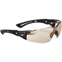 Lunettes de s&eacute;curit&eacute; Rush + BSSI, Lentille Brun/Cuivre, Antibu&eacute;e/Anti-&eacute;gratignures, ANSI Z87+ Meunier Outillage Industriel