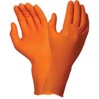 Gants jetables TOUCHNTUFF 93-800, 6,5/7, Latex/N&eacute;opr&egrave;ne/Nitrile, 23,6-mils, Sans poudre, Orange Meunier Outillage Industriel
