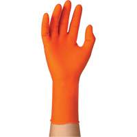 Gants jetables TOUCHNTUFF 93-800, 6,5/7, Latex/N&eacute;opr&egrave;ne/Nitrile, 23,6-mils, Sans poudre, Orange Meunier Outillage Industriel