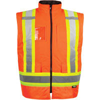 High-Visibility 7-in-1 Jacket, Polyester, High Visibility Orange, X-Small Meunier Outillage Industriel