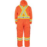 High-Visibility Lined Canvas Overalls, Small, High Visibility Orange Meunier Outillage Industriel