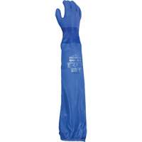 690 Chemical-Resistant Gloves, Size Medium/8, 26" L, Cotton/PVC Meunier Outillage Industriel