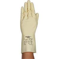 AlphaTec&reg; 87-137 Lightweight Natural Gloves, Size 7, 11.8" L, Rubber Latex, 16-mil Meunier Outillage Industriel