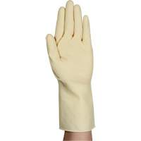 AlphaTec&reg; 87-137 Lightweight Natural Gloves, Size 7, 11.8" L, Rubber Latex, 16-mil Meunier Outillage Industriel