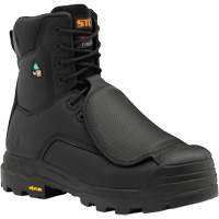 Vulcan Work Boots with External Metguard, Leather, Size 5, Impermeable Meunier Outillage Industriel