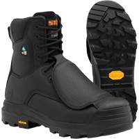 Vulcan Work Boots with External Metguard, Leather, Size 5, Impermeable Meunier Outillage Industriel