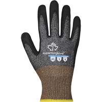 Gants minces r&eacute;sistants &agrave; la coupe PRO S13TAXFN, Taille 6, Calibre 13, Rev&ecirc;tement Mousse de nitrile, Enveloppe en TenActiv, ASTM ANSI niveau A5 Meunier Outillage Industriel