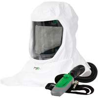 Respirateur T-Link avec casquette, tube de respiration & C40, Cagoule ample & visi&egrave;re Meunier Outillage Industriel