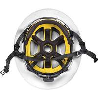 Casque de s&eacute;curit&eacute; &agrave; bord complet V-Gard H2 avec syst&egrave;me de s&eacute;curit&eacute; Mips, Suspension Rochet, Non ventil&eacute; Meunier Outillage Industriel