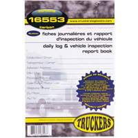 Carnet bilingue de registre quotidien et de rapport d'inspection de v&eacute;hicule Meunier Outillage Industriel