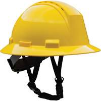 Casque de s&eacute;curit&eacute; &agrave; bord complet Kilimanjaro avec coque en PEHD, R&eacute;pond aux normes CSA type 2, Suspension Rochet, Ventil&eacute; Meunier Outillage Industriel