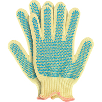 Knit Gloves with Dots, Size Small/7, 7 Gauge, PVC Coated, Kevlar<sup>®</sup> Shell, ANSI/ISEA 105 Level 2 SQ279 | Meunier Outillage Industriel