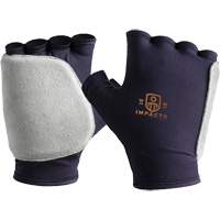 Palm and Side Impact Glove Liner-Right, X-Small, Grain Leather Palm, Slip-On Cuff SR303 | Meunier Outillage Industriel