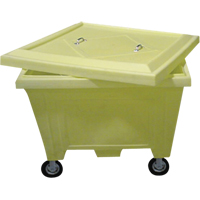 Extra Large Tote with 4" Wheels, 223 US gal. Capacity SR411 | Meunier Outillage Industriel