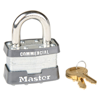 Pin Tumbler Padlock, Keyed Alike, Laminated Steel, 1-3/4" Width Meunier Outillage Industriel