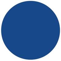 Étiquettes rondes inscriptibles, Cercle, 1,5" lo x 1,5" la, Bleu SY630 | Meunier Outillage Industriel