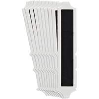 Quick-Align&reg;Individual Gothic Number and Letter Labels, I, 4" H, Black Meunier Outillage Industriel