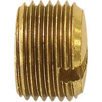 Bouchon de tuyau (avec fentes), 1/8" dia., Laiton Meunier Outillage Industriel