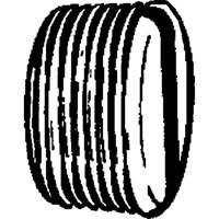 Bouchon de tuyau (avec fentes), 1/8" dia., Laiton Meunier Outillage Industriel