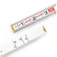 Red End&reg; Masonry Rule, 6' L, Wood, 1/16" Graduations Meunier Outillage Industriel